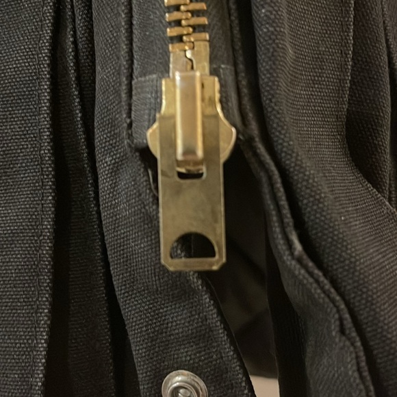 Carhartt 1997 CQ7005 Arctic Ranch Coat Quilt Lined Size Large In Black - Picture 7 of 14